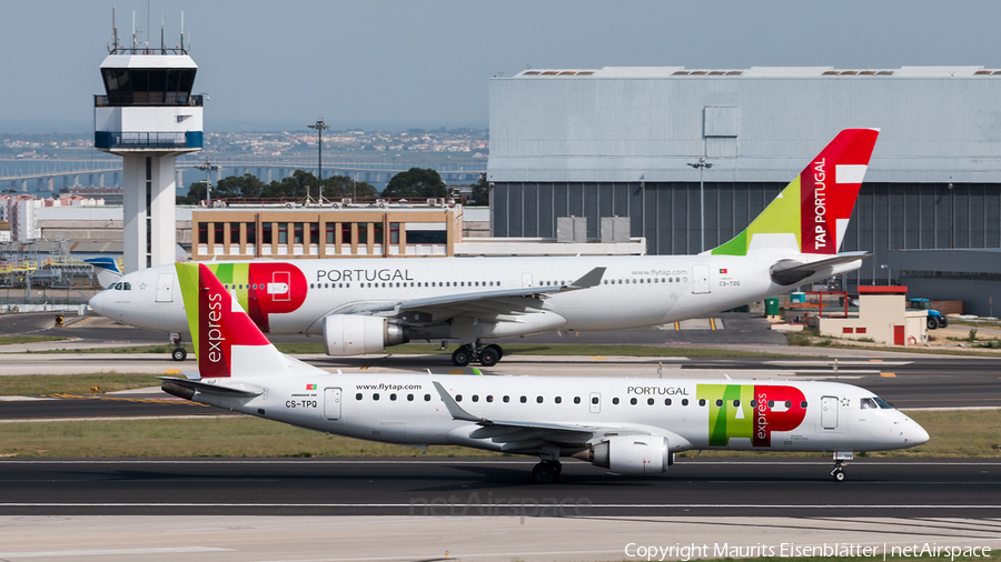 TAP Express (Portugalia) Embraer ERJ-190LR (ERJ-190-100LR) (CS-TPQ) | Photo 158103