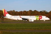TAP Express (Portugalia) Embraer ERJ-190LR (ERJ-190-100LR) (CS-TPQ) at  Hamburg - Fuhlsbuettel (Helmut Schmidt), Germany