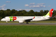 TAP Express (Portugalia) Embraer ERJ-190LR (ERJ-190-100LR) (CS-TPQ) at  Hamburg - Fuhlsbuettel (Helmut Schmidt), Germany