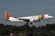 TAP Express (Portugalia) Embraer ERJ-190LR (ERJ-190-100LR) (CS-TPQ) at  Hamburg - Fuhlsbuettel (Helmut Schmidt), Germany