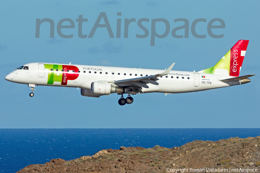 TAP Express (Portugalia) Embraer ERJ-190LR (ERJ-190-100LR) (CS-TPQ) | Photo 446725