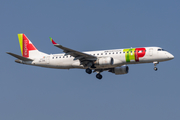 TAP Express (Portugalia) Embraer ERJ-190LR (ERJ-190-100LR) (CS-TPR) at  Hamburg - Fuhlsbuettel (Helmut Schmidt), Germany