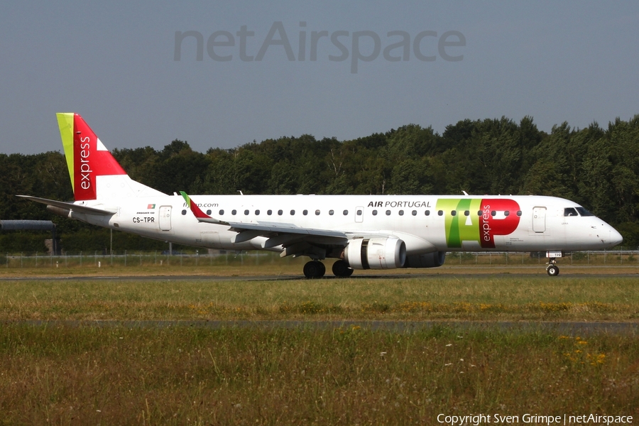 TAP Express (Portugalia) Embraer ERJ-190LR (ERJ-190-100LR) (CS-TPR) | Photo 519300