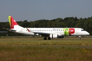 TAP Express (Portugalia) Embraer ERJ-190LR (ERJ-190-100LR) (CS-TPR) at  Hamburg - Fuhlsbuettel (Helmut Schmidt), Germany