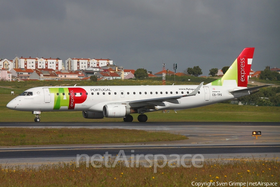 TAP Express (Portugalia) Embraer ERJ-190LR (ERJ-190-100LR) (CS-TPS) | Photo 315831