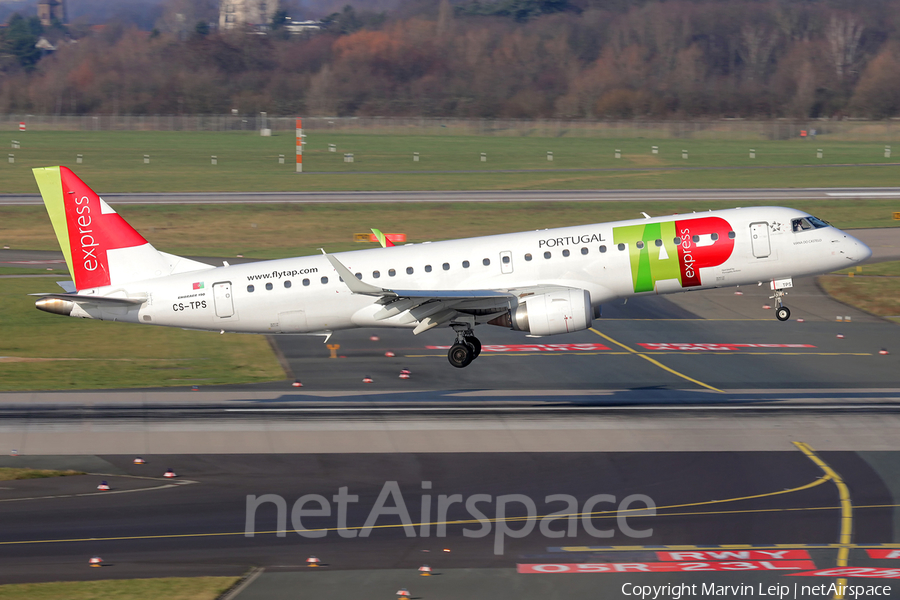 TAP Express (Portugalia) Embraer ERJ-190LR (ERJ-190-100LR) (CS-TPS) | Photo 557138