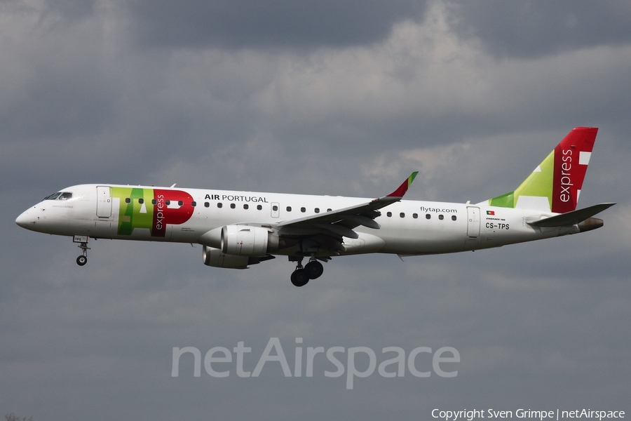 TAP Express (Portugalia) Embraer ERJ-190LR (ERJ-190-100LR) (CS-TPS) | Photo 447623