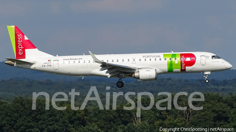 TAP Express (Portugalia) Embraer ERJ-190LR (ERJ-190-100LR) (CS-TPS) | Photo 191690