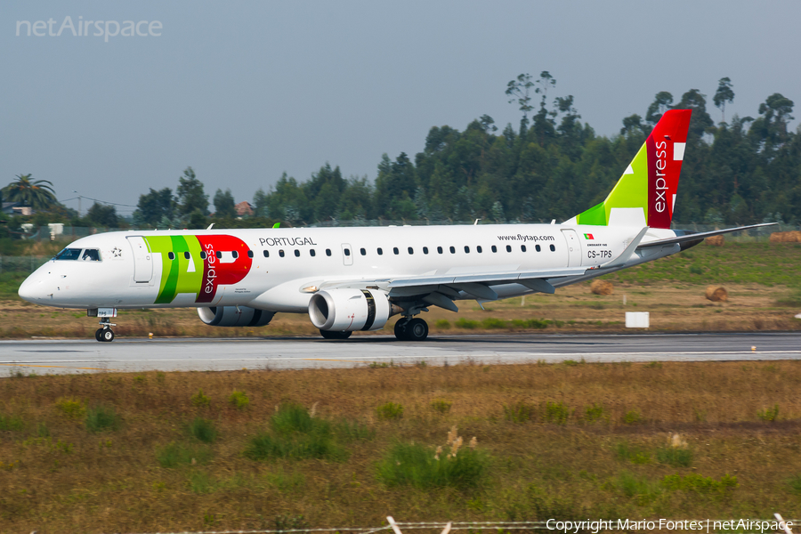 TAP Express (Portugalia) Embraer ERJ-190LR (ERJ-190-100LR) (CS-TPS) | Photo 121345