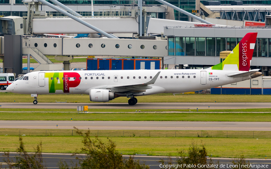 TAP Express (Portugalia) Embraer ERJ-190LR (ERJ-190-100LR) (CS-TPT) | Photo 350510
