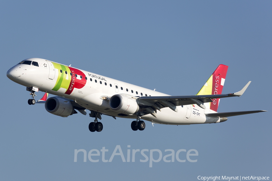 TAP Express (Portugalia) Embraer ERJ-190LR (ERJ-190-100LR) (CS-TPT) | Photo 133132