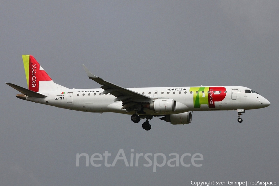 TAP Express (Portugalia) Embraer ERJ-190LR (ERJ-190-100LR) (CS-TPT) | Photo 315674