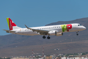 TAP Express (Portugalia) Embraer ERJ-190LR (ERJ-190-100LR) (CS-TPT) at  Gran Canaria, Spain