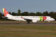 TAP Express (Portugalia) Embraer ERJ-190LR (ERJ-190-100LR) (CS-TPT) at  Hamburg - Fuhlsbuettel (Helmut Schmidt), Germany