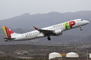 TAP Express (Portugalia) Embraer ERJ-190LR (ERJ-190-100LR) (CS-TPT) at  Tenerife Sur - Reina Sofia, Spain