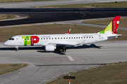 TAP Express (Portugalia) Embraer ERJ-190LR (ERJ-190-100LR) (CS-TPT) at  Lisbon - Portela, Portugal
