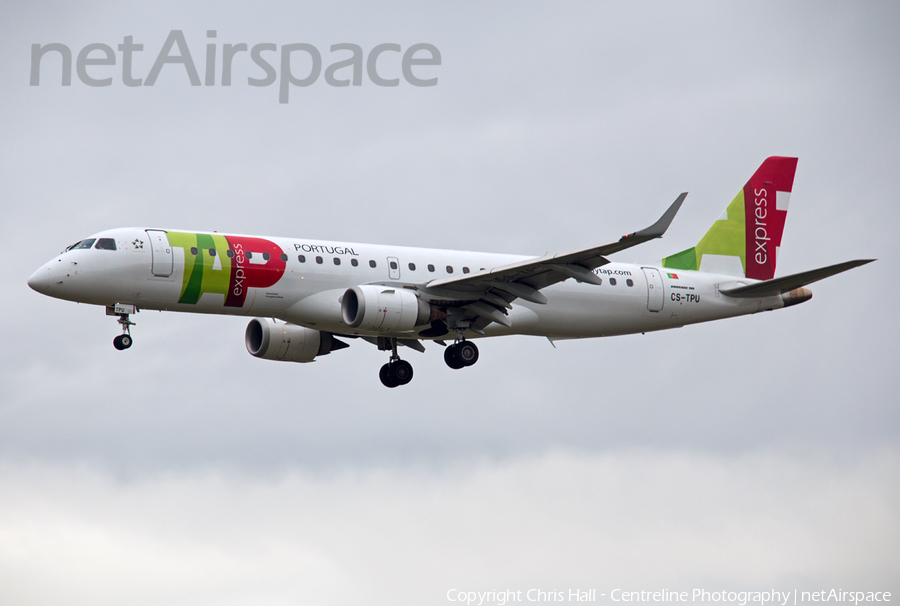 TAP Express (Portugalia) Embraer ERJ-190LR (ERJ-190-100LR) (CS-TPU) | Photo 149265