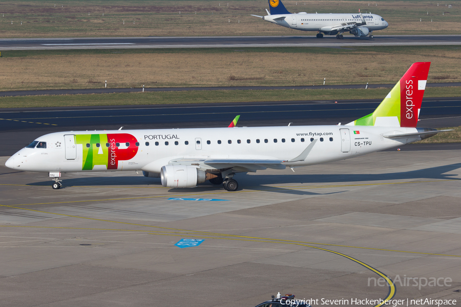 TAP Express (Portugalia) Embraer ERJ-190LR (ERJ-190-100LR) (CS-TPU) | Photo 221999