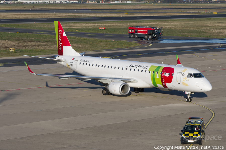 TAP Express (Portugalia) Embraer ERJ-190LR (ERJ-190-100LR) (CS-TPU) | Photo 410008