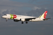 TAP Express (Portugalia) Embraer ERJ-190LR (ERJ-190-100LR) (CS-TPV) at  Lisbon - Portela, Portugal