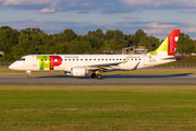 TAP Express (Portugalia) Embraer ERJ-190LR (ERJ-190-100LR) (CS-TPV) at  Hamburg - Fuhlsbuettel (Helmut Schmidt), Germany
