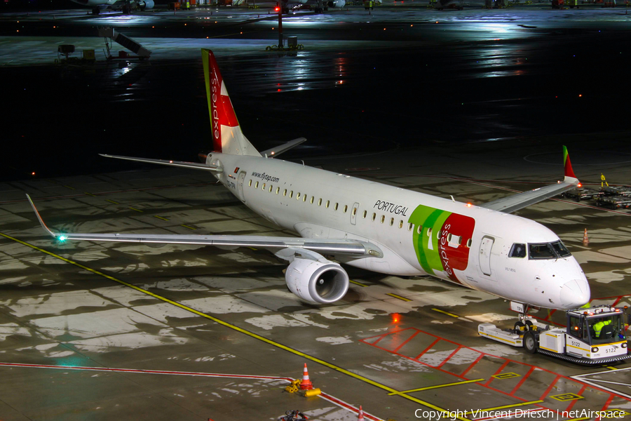 TAP Express (Portugalia) Embraer ERJ-190LR (ERJ-190-100LR) (CS-TPV) | Photo 541765
