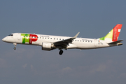 TAP Express (Portugalia) Embraer ERJ-190LR (ERJ-190-100LR) (CS-TPV) at  Lisbon - Portela, Portugal