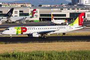 TAP Express (Portugalia) Embraer ERJ-190LR (ERJ-190-100LR) (CS-TPW) at  Lisbon - Portela, Portugal