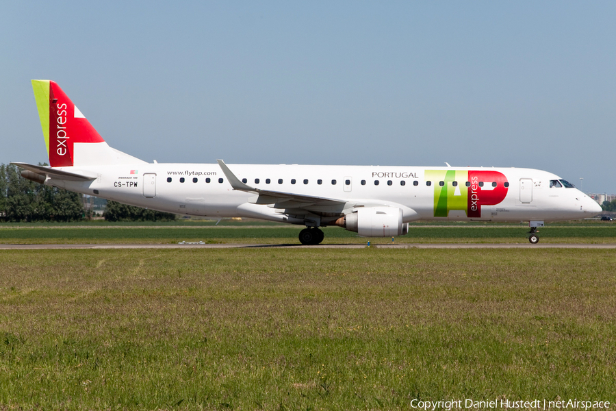 TAP Express (Portugalia) Embraer ERJ-190LR (ERJ-190-100LR) (CS-TPW) | Photo 479682