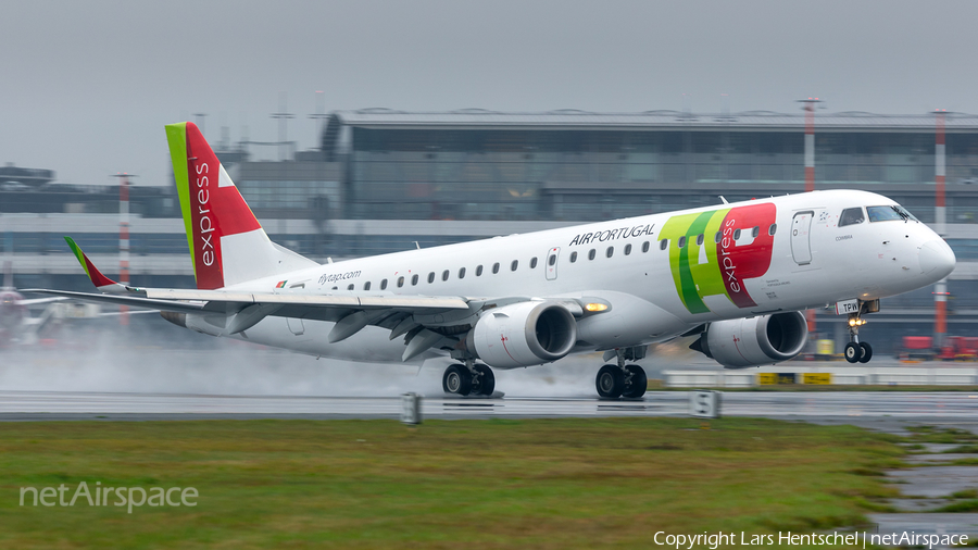TAP Express (Portugalia) Embraer ERJ-190LR (ERJ-190-100LR) (CS-TPW) | Photo 527974