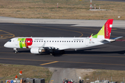 TAP Express (Portugalia) Embraer ERJ-190LR (ERJ-190-100LR) (CS-TPW) at  Lisbon - Portela, Portugal