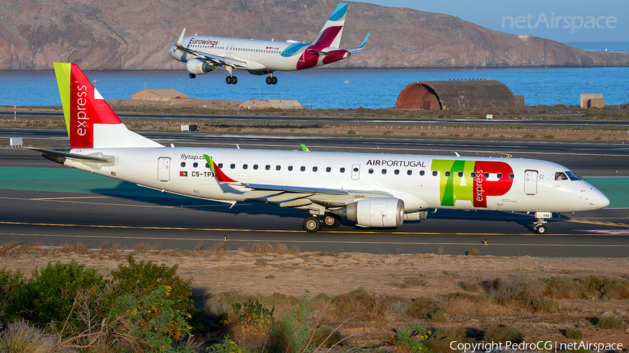 TAP Express (Portugalia) Embraer ERJ-190AR (ERJ-190-100IGW) (CS-TPX) | Photo 600259