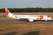 TAP Express (Portugalia) Embraer ERJ-190AR (ERJ-190-100IGW) (CS-TPY) at  Hamburg - Fuhlsbuettel (Helmut Schmidt), Germany