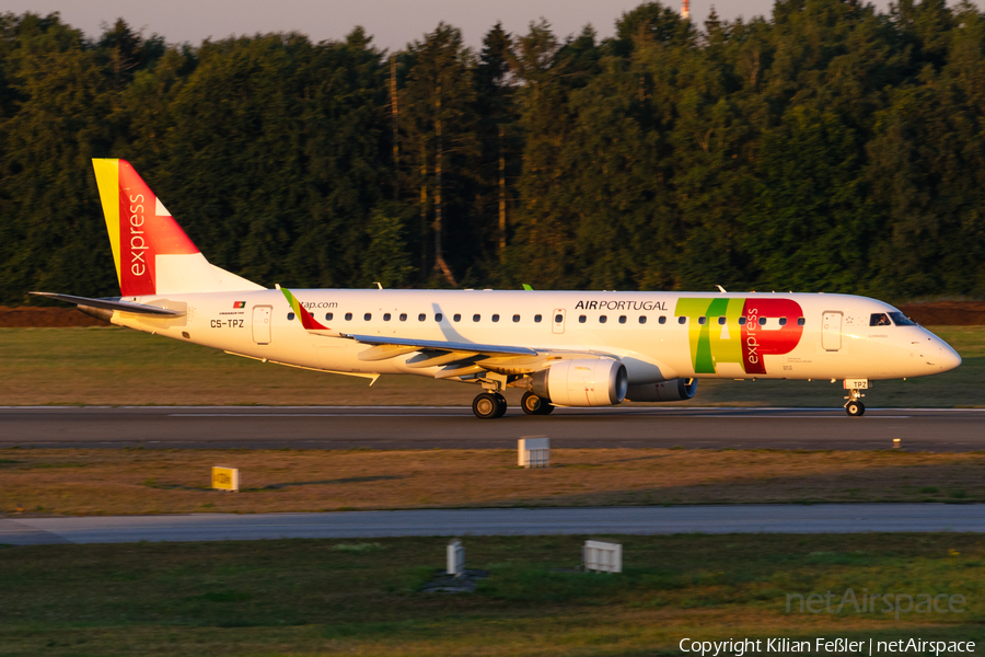 TAP Express (Portugalia) Embraer ERJ-190AR (ERJ-190-100IGW) (CS-TPZ) | Photo 522149