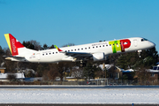 TAP Express (Portugalia) Embraer ERJ-190AR (ERJ-190-100IGW) (CS-TPZ) at  Hamburg - Fuhlsbuettel (Helmut Schmidt), Germany