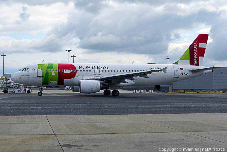 TAP Air Portugal Airbus A320-214 (CS-TQD) | Photo 53445