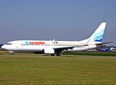 Corendon Airlines Boeing 737-8K2 (CS-TQU) at  Amsterdam - Schiphol, Netherlands