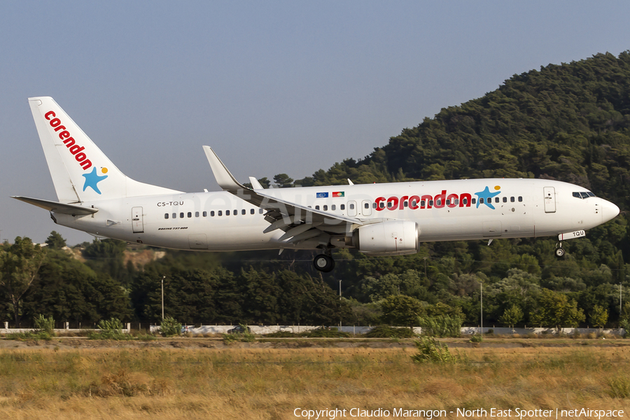 Corendon Airlines Boeing 737-8K2 (CS-TQU) | Photo 97346