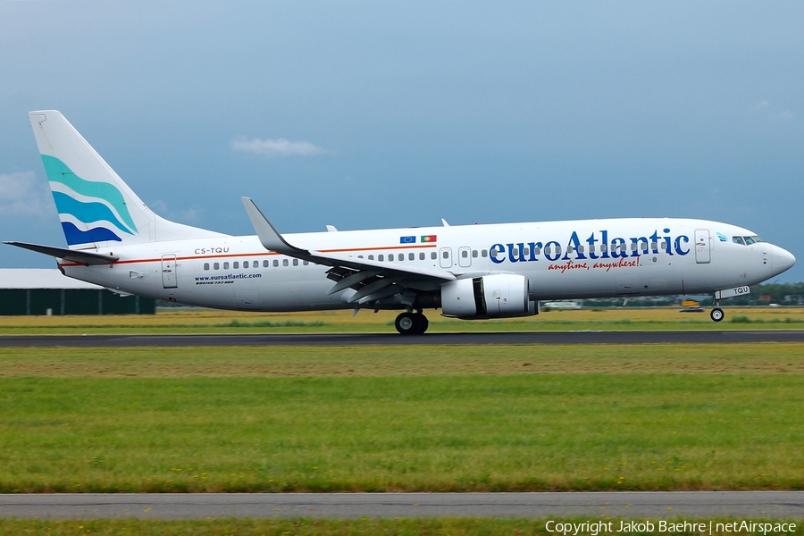 EuroAtlantic Airways Boeing 737-8K2 (CS-TQU) | Photo 173572