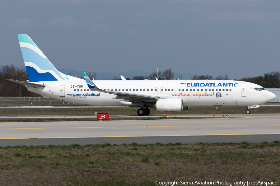 EuroAtlantic Airways Boeing 737-8K2 (CS-TQU) | Photo 322300