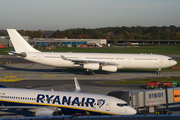 Hi Fly Airbus A340-313 (CS-TQY) at  Hamburg - Fuhlsbuettel (Helmut Schmidt), Germany