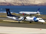 SATA Air Acores Bombardier DHC-8-402Q (CS-TRE) at  Gran Canaria, Spain