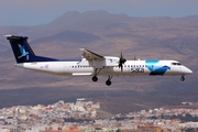 SATA Air Acores Bombardier DHC-8-402Q (CS-TRE) at  Gran Canaria, Spain