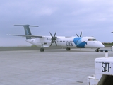 SATA Air Acores Bombardier DHC-8-402Q (CS-TRE) at  Ponta Delgada, Portugal