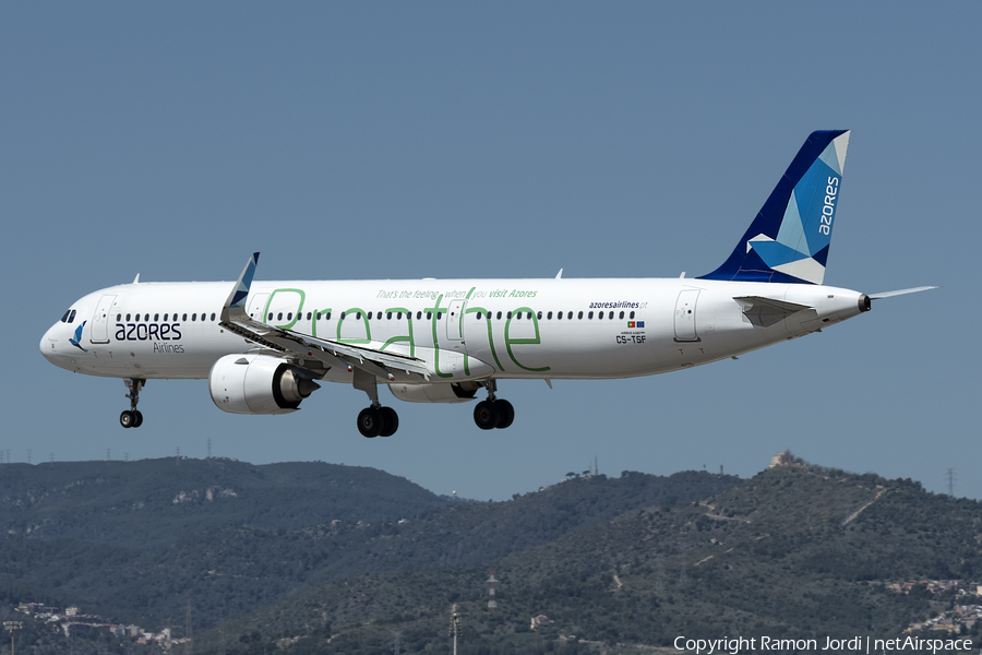 Azores Airlines Airbus A321-253N (CS-TSF) | Photo 681444