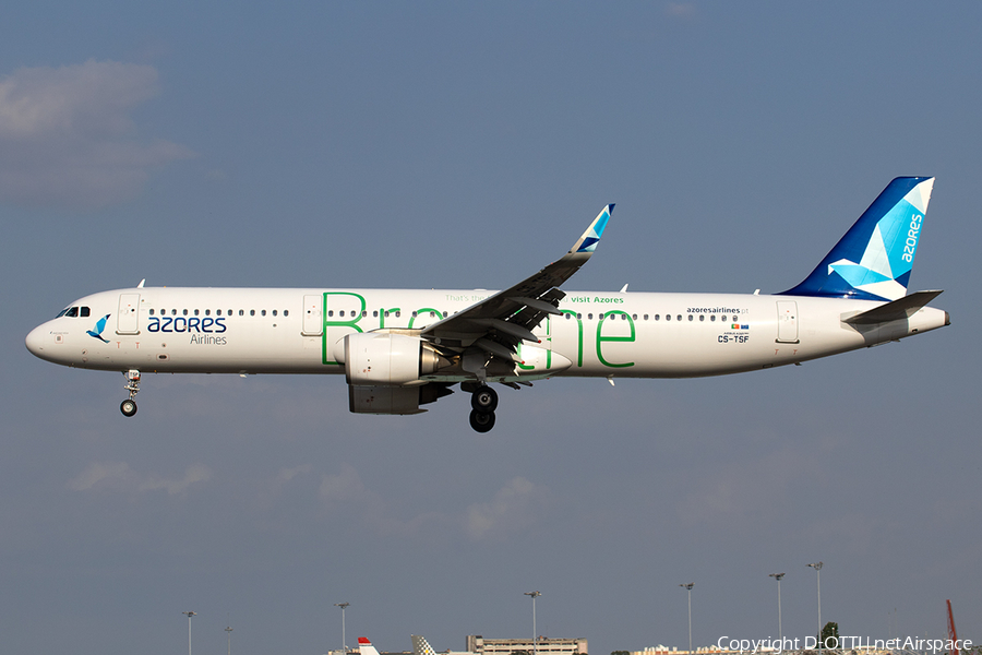 Azores Airlines Airbus A321-253N (CS-TSF) | Photo 578203