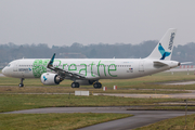 Azores Airlines Airbus A321-253N (CS-TSF) at  Hamburg - Finkenwerder, Germany