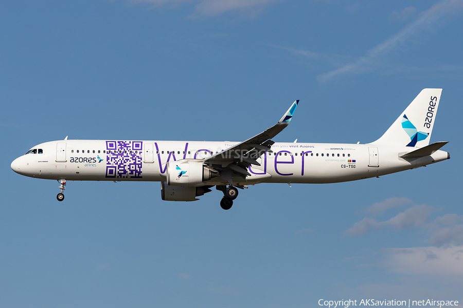 Azores Airlines Airbus A321-253N (CS-TSG) | Photo 361359