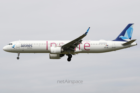 Azores Airlines Airbus A321-253NX (CS-TSI) at  Barcelona - El Prat, Spain