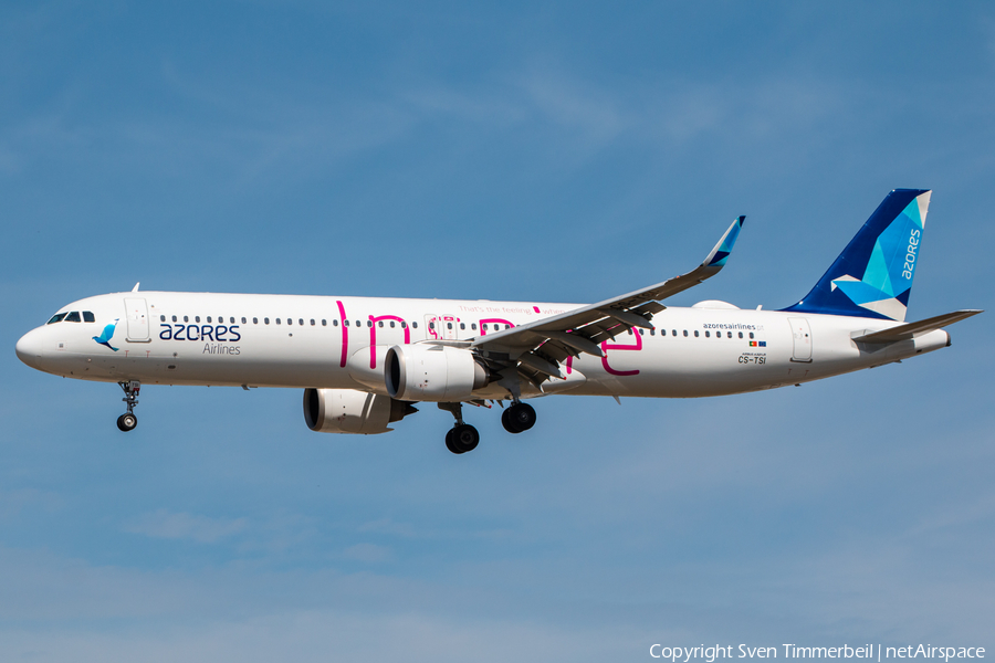 Azores Airlines Airbus A321-253NX (CS-TSI) | Photo 471514